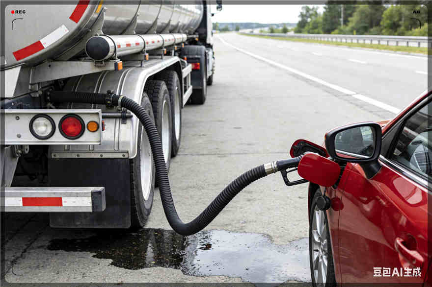 克什克腾旗汽车救援送水案例